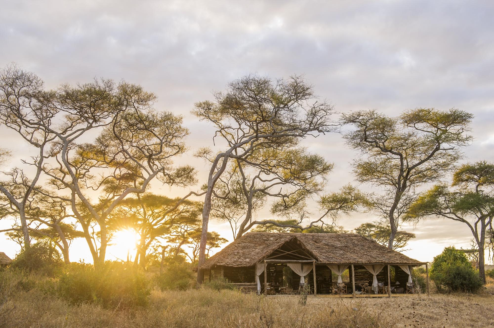 Tarangire camp main area